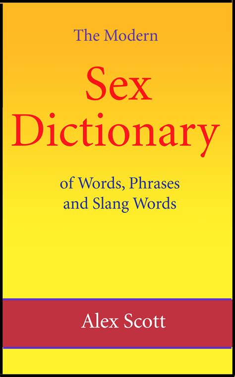 Porn dictionnary with sexual vocabulary